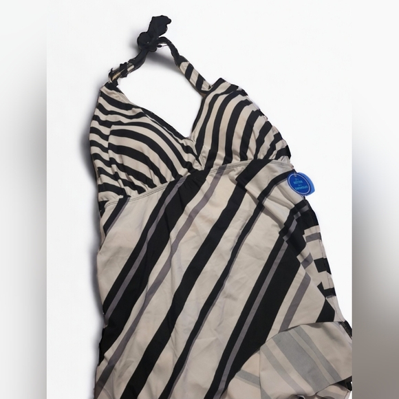 Swimsuits for all plus size 30 monokini 2 piece NWT - Picture 3 of 16